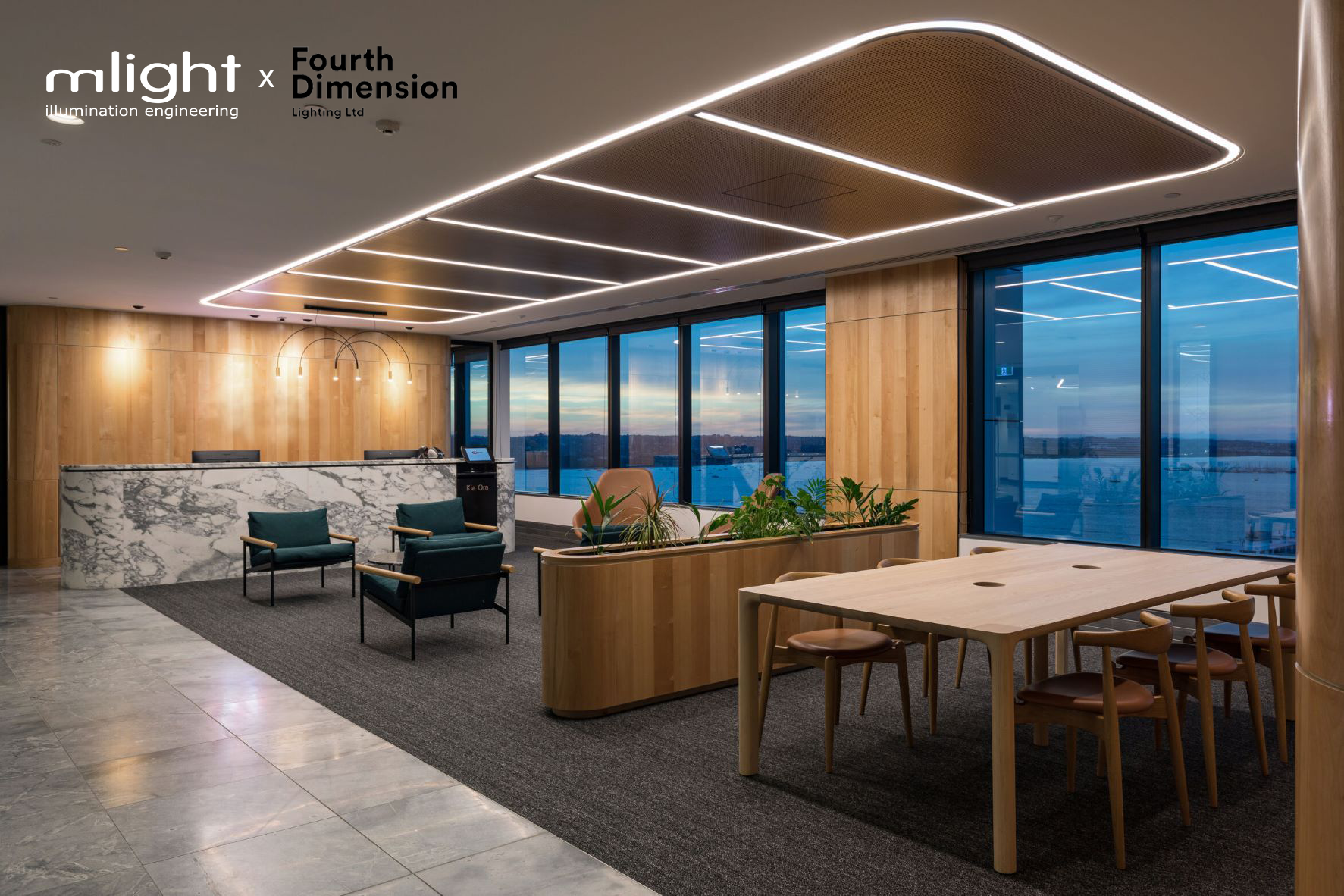HSBC HQ Office - mLight x Fourth Dimension